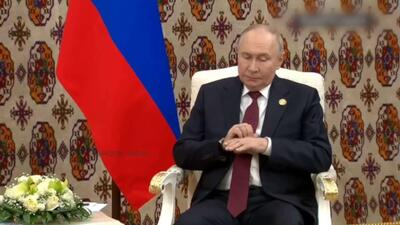  دیدار روسای جمهور روسیه و ایران در ترکمنستان