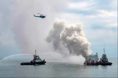 ادعای هدف قرار گرفتن دو کشتی روسی حامل سلاح‌های ایرانی در دریای خزر!