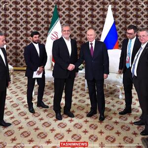 پوتین و پزشکیان دیدار کردند