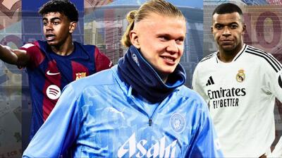 باارزش‌ترین بازیکنان جهان فوتبال در سال ۲۰۲۵؛ سه ابرستاره با ارزش ۲۰۰ میلیون یورو در صدر