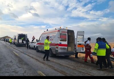 آخرین وضعیت حادثه واژگونی مرگبار اتوبوس در گردنه ایلان‌دره؛ 4 فوتی‌  و 17 مصدوم - تسنیم
