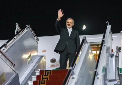 پزشکیان عازم تهران شد - تسنیم