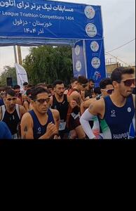 مسابقات لیگ ورزش‌های سه‌گانه (ترای‌اتلون) کشور  در دزفول آغاز شد - تسنیم