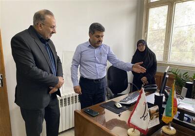 بازدیدمدیرعامل آب منطقه‌ای خراسان جنوبی از خبرگزاری تسنیم/ واقعیت کم‌آبی بدون ایجاد اضطراب، هنر رسانه است - تسنیم