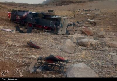 واژگونی اتوبوس در محور یاسوج ـ سمیرم با سه کشته‌ - تسنیم