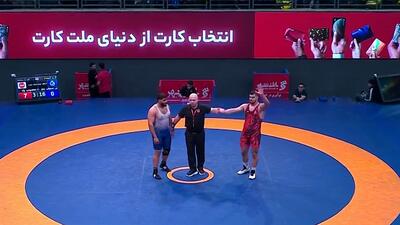 قهرمانی بانک شهر در لیگ کشتی مقابل استقلال جویبار