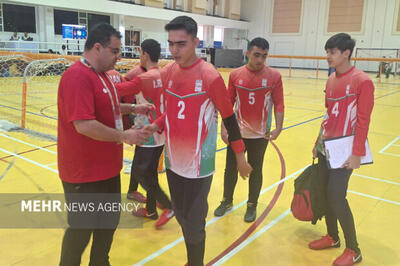 شکست گلبال ایران برابر کره جنوبی 