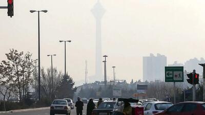 شاخص آلودگی هوای تهران امروز شنبه ۲۲ آذر ۱۴۰۴