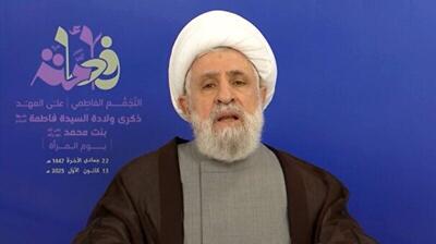  دبیرکل حزب الله لبنان: خلع سلاح مقاومت هرگز محقق نخواهد شد