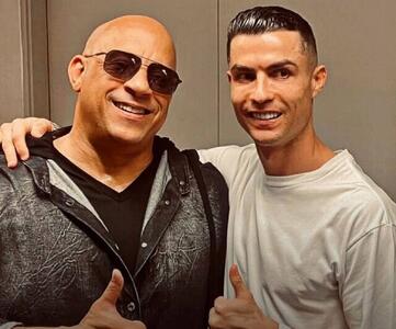 حضور کریستیانو رونالدو در فیلم «سریع و خشن»