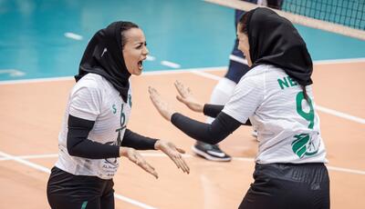 برد شهرآرکا مقابل سپاهان در حساس‌ترین بازی والیبال زنان