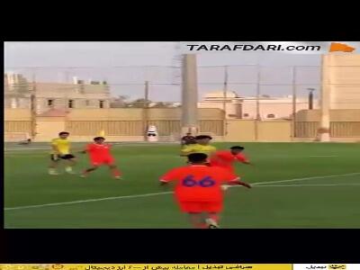 حرکات تکنیکی رونالدو جونیور در تیم جوانان النصر