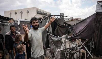  شهادت ۱۴ فلسطینی بر اثر سرما در غزه طی یک شبانه‌روز