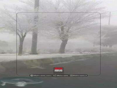 دمای منفی 6 درجه‌‌ای صبح امروز در شهرستان ازنا لرستان