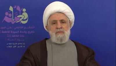  شیخ نعیم قاسم: اگر تسلیم شویم، چیزی از لبنان باقی نخواهد ماند