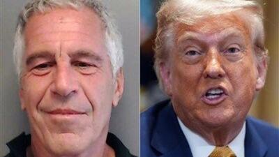  افشای تصاویر ترامپ و کلینتون در املاک قاچاقچی و مجرم جنسی