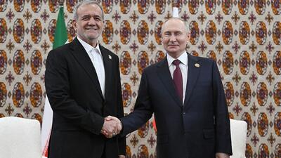 پوتین:‌ از ایران در موضوع هسته‌ای حمایت‌ می‌کنیم