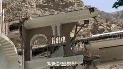 تخریب ابر ویلای علی انصاری ؟