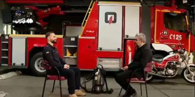 فداکاری آتش‌نشان جوان و نجات جان دو زن در آتش‌سوزی (فیلم)