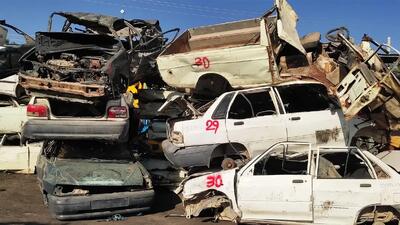  اسقاط خودرو  چه مقدار فولاد، شیشه و مواد دیگر به چرخه بازمی‌گرداند؟