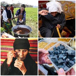 ثبت جهانی میراث فرهنگی: سمنوپزی، سرمه و عبای عربی