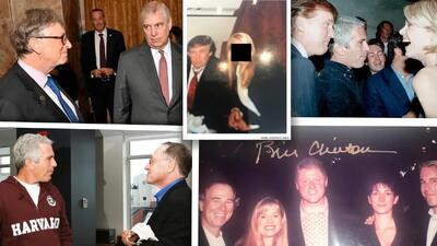 ترامپ در ویلای دلال جنسی چه می کرد؟ (+عکس)