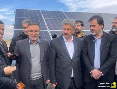  بازدید مدیرعامل توانیر از پروژه‌های برق در حال اجرای شهرستان ملایر