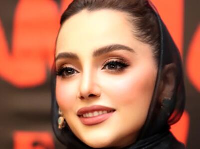  عکس جدید نازنین بیاتی با یک استایل چرم و جذاب