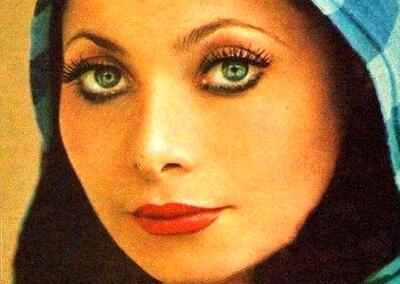  «ملوسک» در 27 سالگی در کنار سعید راد؛ سال 1356