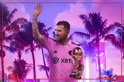 لیونل مسی که برای رونمایی از مجسمه ۲۰ متری‌اش به کشور هند سفر کرده، با شاهرخ‌خان، ستاره فیلم‌های بالیوود دیدار کرد