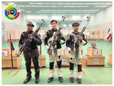  درخشش دوباره نماینده البرز؛ محمودیان نایب‌قهرمان تفنگ جوانان شد