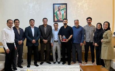  تجلیل از قهرمان پرافتخار پاراتکواندو استان بوشهر به دستور وزیر ورزش و جوانان