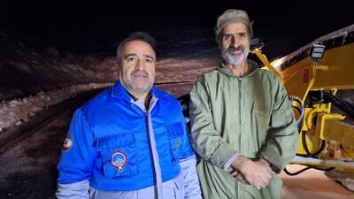  بازدید شبانه سرپرست اداره کل مدیریت بحران استان از گردنه قسطین لار