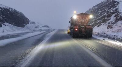  برفروبی ۲۷۸۰ کیلومتر باند در جاده‌های لرستان   ‌