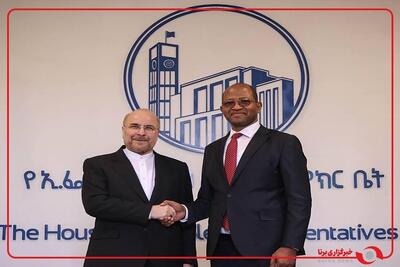 قالیباف: سفر رئیس مجلس نمایندگان اتیوپی به ایران در راستای توسعه روابط اقتصادی و سیاسی بین دو کشور است