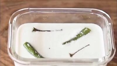  طرز تهیه ماست طعمدار فلفلی / ماست سفت و خوشمزه با شیر و فلفل
