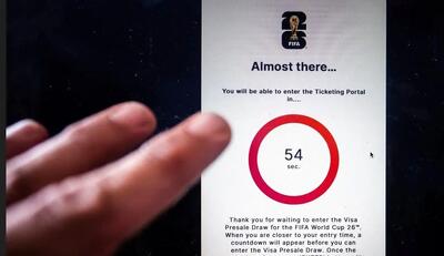 فیفا اعلام کرد: ۵ میلیون درخواست برای بلیط جام‌جهانی تنها در ۲۴ ساعت!