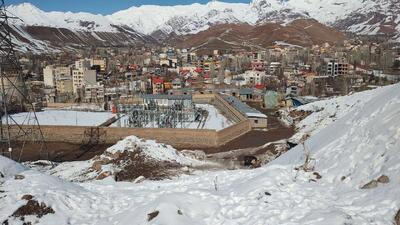 ببینید / طالقان در قاب برف و شادی