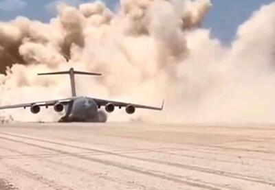 ببینید / توانایی عجیب هواپیمای غول‌پیکر آمریکایی در تیک‌اف