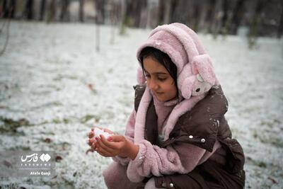 تصاویر: روز شاد شهرکردی‌ها در هوای برفی