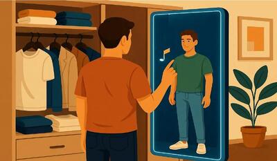  پرو لباس فقط با سلفی؛ قابلیت جدید گوگل در خرید آنلاین