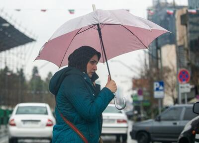 تشدید بارشها در ۱۱ استان؛ هشدار درباره آبگرفتگی معابر