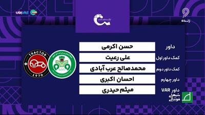 کارشناسی داوری ذوب آهن - تراکتور