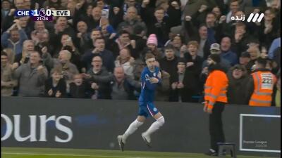 گل اول چلسی به اورتون (کول پالمر)