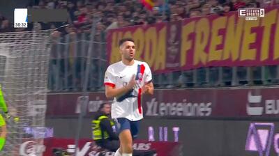 گل اول پاری سن ژرمن به متز (گونچالو راموس)