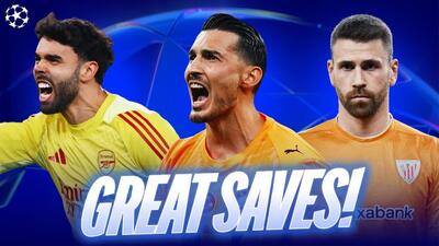 سیوهای تماشایی هفته ششم لیگ قهرمانان اروپا 26-2025