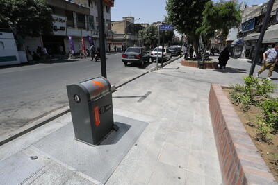 سطل زباله خبرساز در جنوب تهران