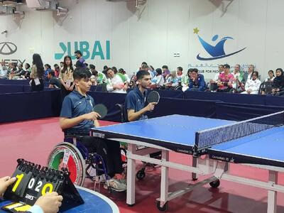 سومین برنز در دوبل کاروان ایران در بازی‌های پاراآسیایی جوانان