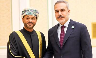  دیدار وزرای خارجه عمان و ترکیه