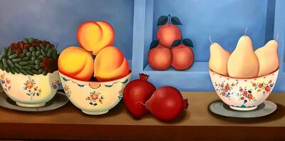 طبیعت بی‌جان ایرانی در اروپا فروخته شد